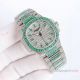 Luxury Replica Patek Philippe Nautilus Ladies 35.2mm Green Diamond Watch (8)_th.jpg